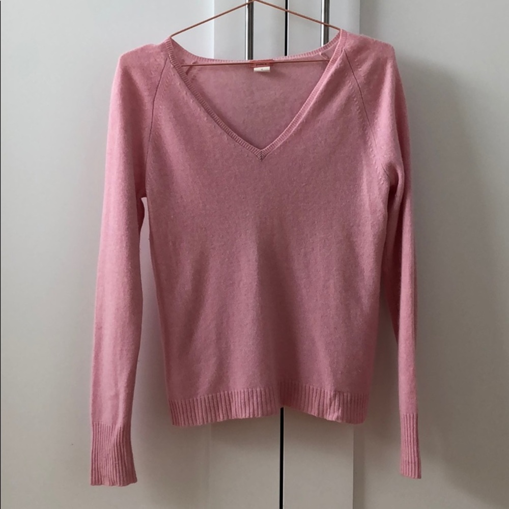 J.crew V neck Cashmere Sweater